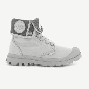 Palladium Men's Gray Canvas Boots